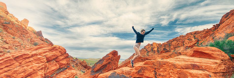 nature-person-red-woman
